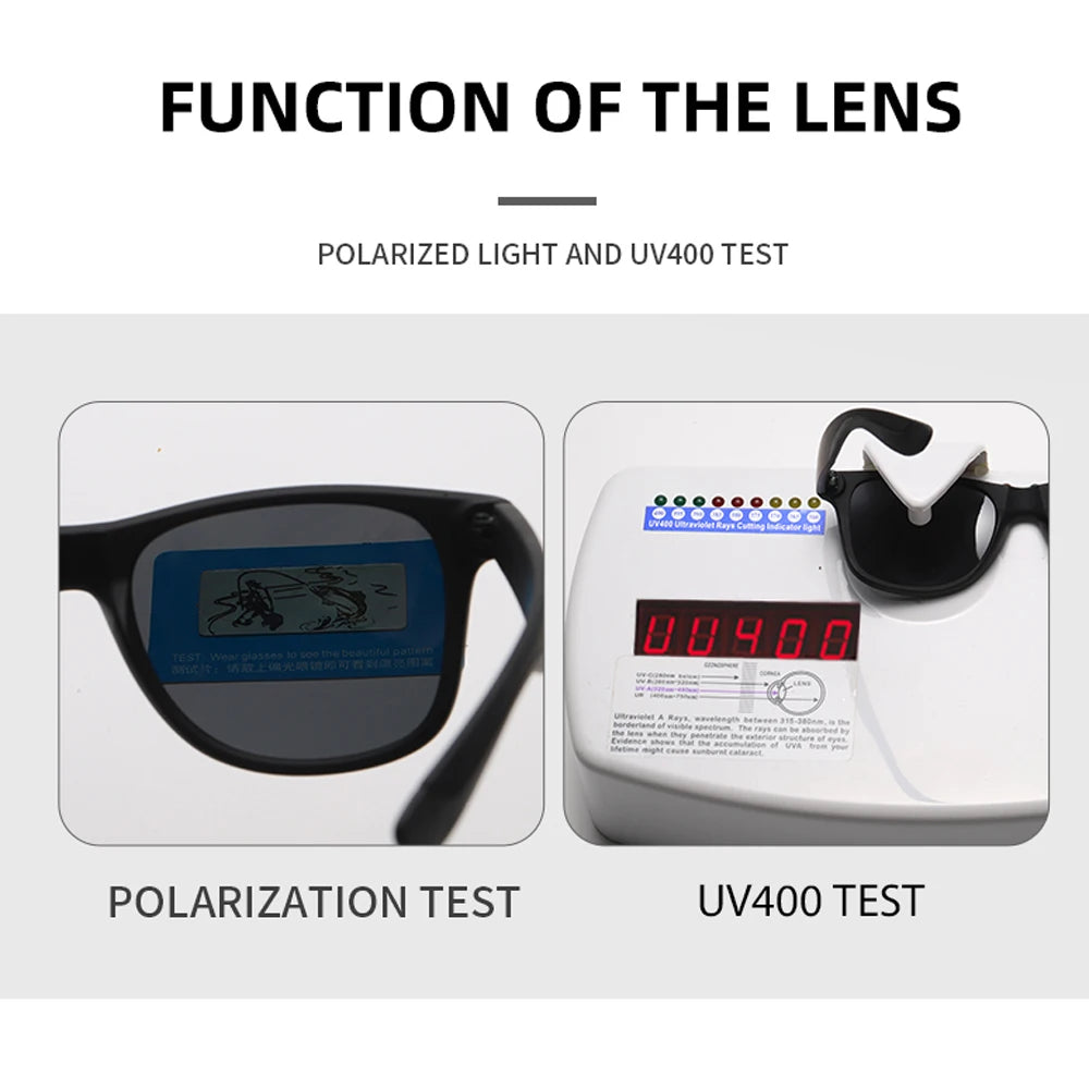 PolarVista Polarized Sunglasses - UV400 Glare Reduction
