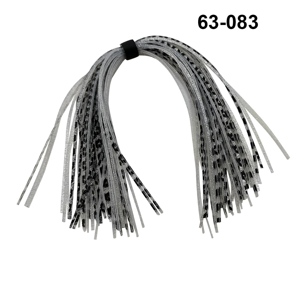 5 pcs/lot 44 Strands Silicone Skirts Umbrella skirts Fishing Accessories Buzzbaits Spinner Buzz Bait