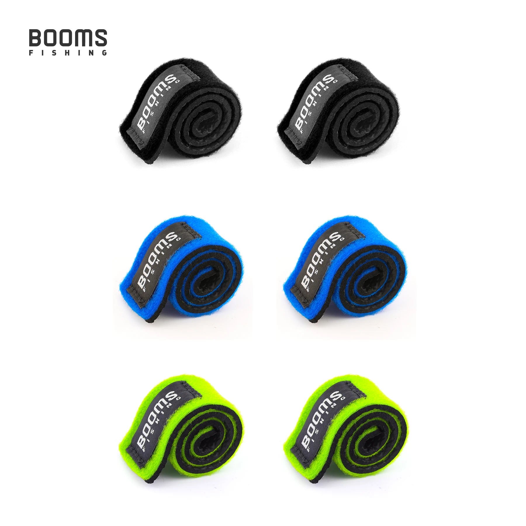 Booms Fishing RS3 Fishing Rod Holder Pole Belt Fastener Suspenders Strap Elastic Cable Fishing Rod Storage Tool Accessories