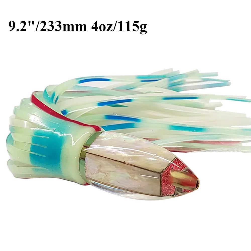 233mm 115g Marlin Lures Offshore DeepSea Boat Fishing Bait Saltwater Trolling Lure Mahi Wahoo Sworldfish Big Game Fishing Tackle