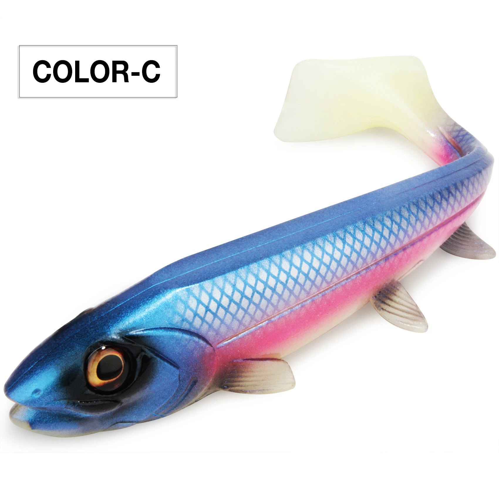 Spinpoler 14cm/18cm Shad Pike Lure Swimbait Square Tail For Pike Perch Catfish Zander Soft Artificial Bait Big Game Fishing Gear