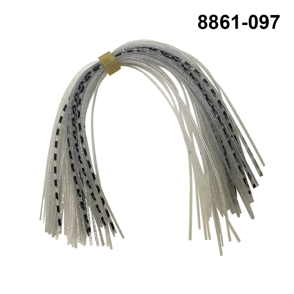 5 pcs/lot 44 Strands Silicone Skirts Umbrella skirts Fishing Accessories Buzzbaits Spinner Buzz Bait