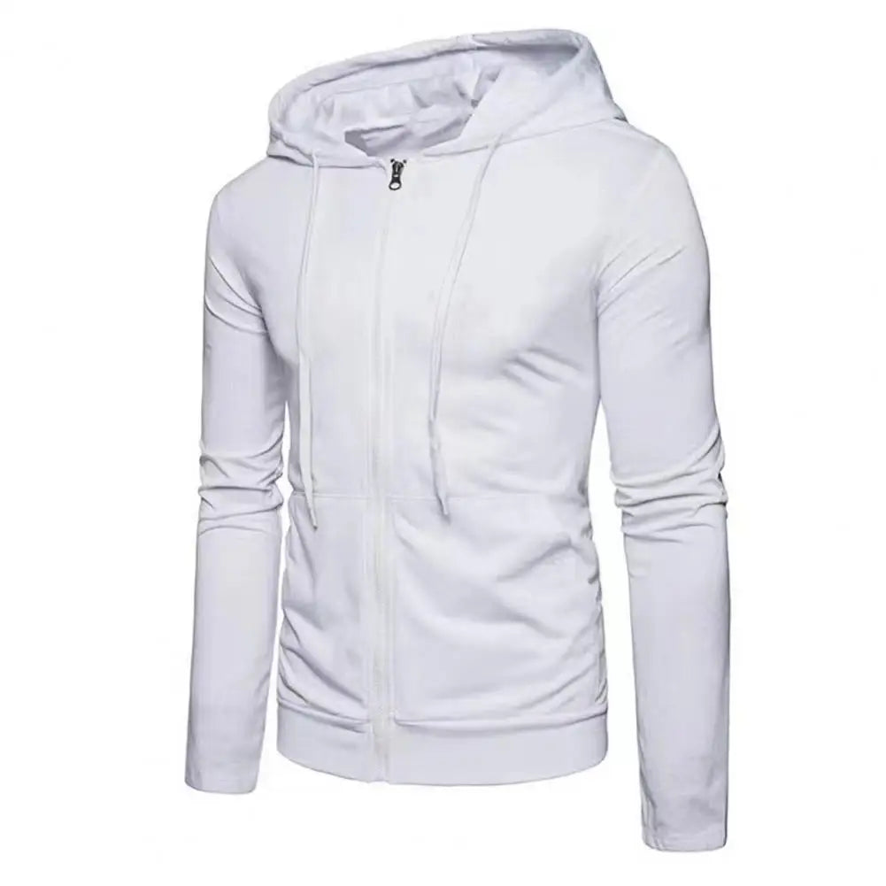 AutumnWear Men Zip Hoodie Sweatshirt Slim Fit - Zipper