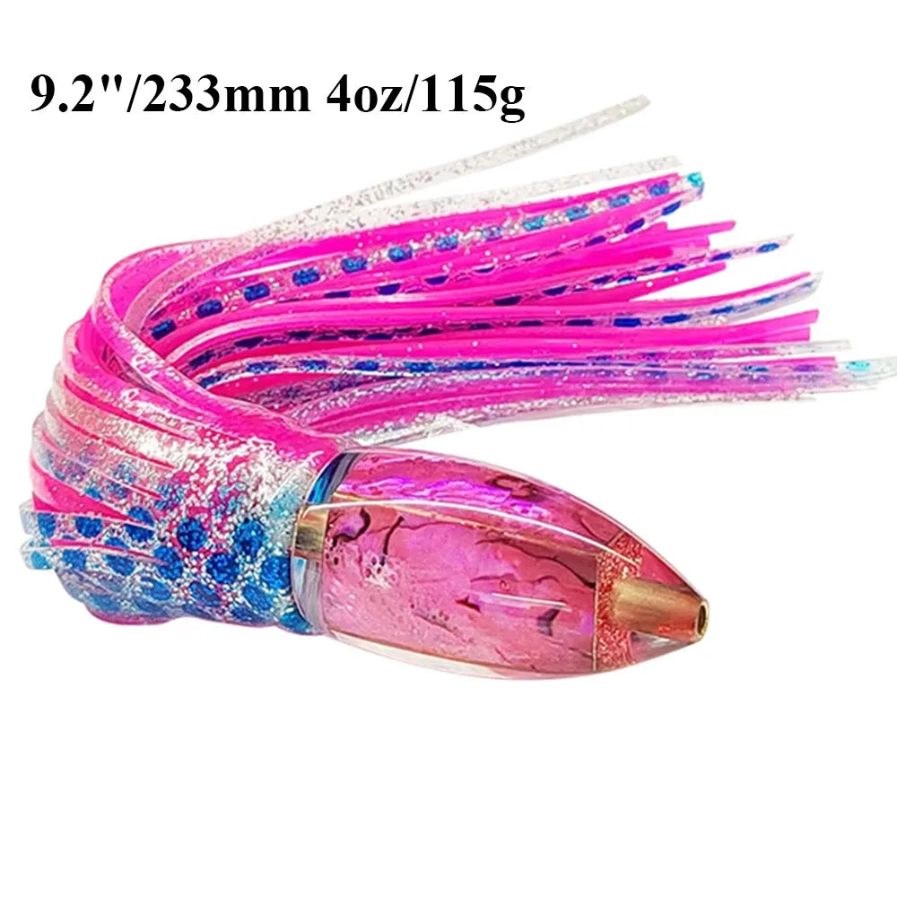233mm 115g Marlin Lures Offshore DeepSea Boat Fishing Bait Saltwater Trolling Lure Mahi Wahoo Sworldfish Big Game Fishing Tackle
