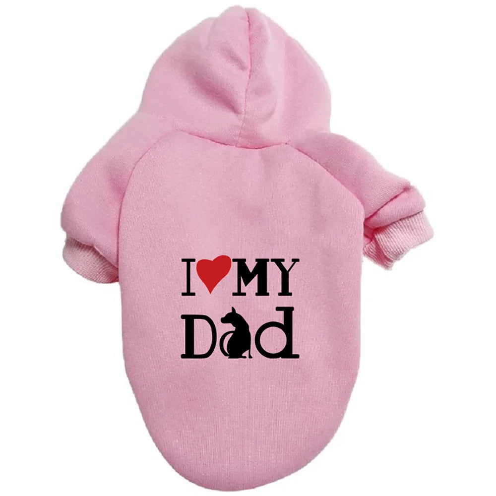 Dog Apparel Clothes Wholesale Cotton Coat Hoodie Pet Jacket Vest Fashion Dog Clothes Clothing For Pet Dog Tracksuit Pyjamas