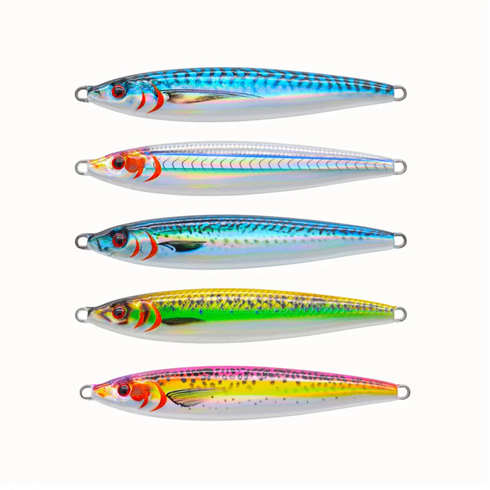 3D Hard Candy Jigs Bluefin Tuna, Yellowfin, Yellowtail, Mahi-Mahi, Wahoo Saltwater Fishing Jig. 30g-150g