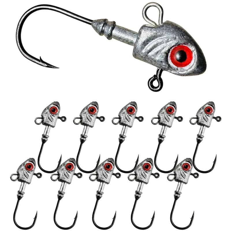 3PCS Jighead Fishhooks 3.5g-33g Fishing Hooks With Treble Hook Sequin Spoon Soft Worm Assist Fishing Hooks Soft Worm Accessoriesni
