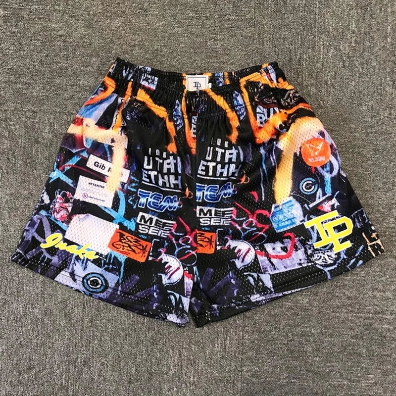 Inaka Power Shorts 2022 Men Women Classic GYM Workout Mesh Shorts One Layer Inaka Shorts Fashion Design