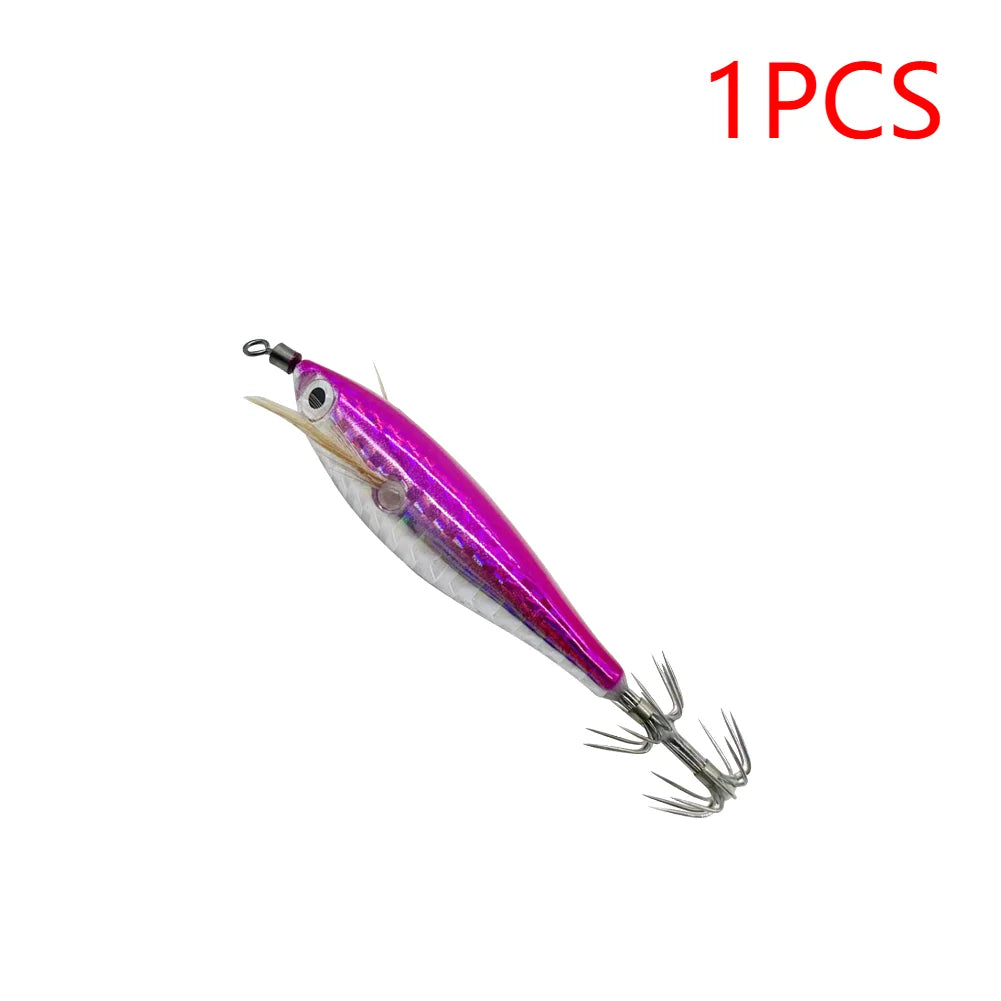 AquaLure Laser Luminous Floating Egi Lure - Night Glow