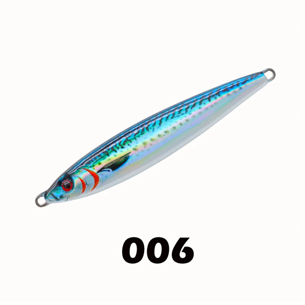 3D Hard Candy Jigs Bluefin Tuna, Yellowfin, Yellowtail, Mahi-Mahi, Wahoo Saltwater Fishing Jig. 30g-150g