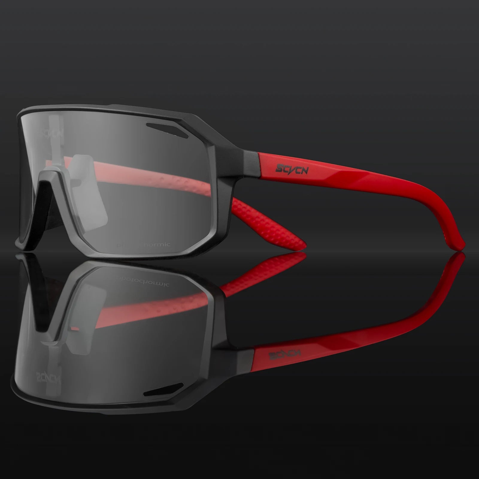 SCVCN Cycling Sunglasses - Photochromic UV400 Lenses