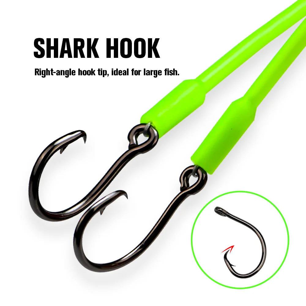 Big Game Fishing Hook Rig with 5 Hooks 1 Piece