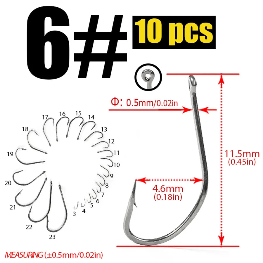 LS-9939 Saltwater Fishing Hooks - Made In Japan Quality