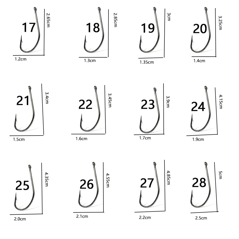 LS-9939 Saltwater Fishing Hooks - Made In Japan Quality