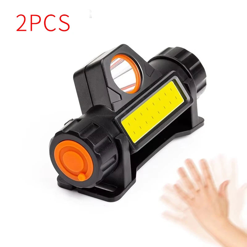 TrailBeam Rechargeable COB LED Headlamp - Magnetic 90°
