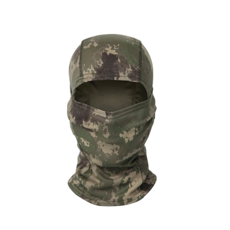 Camouflage Balaclava Full Face Mask Outdoor Sports Hunting Hiking Ski Mask Motorcycle Helmet Inner Cap