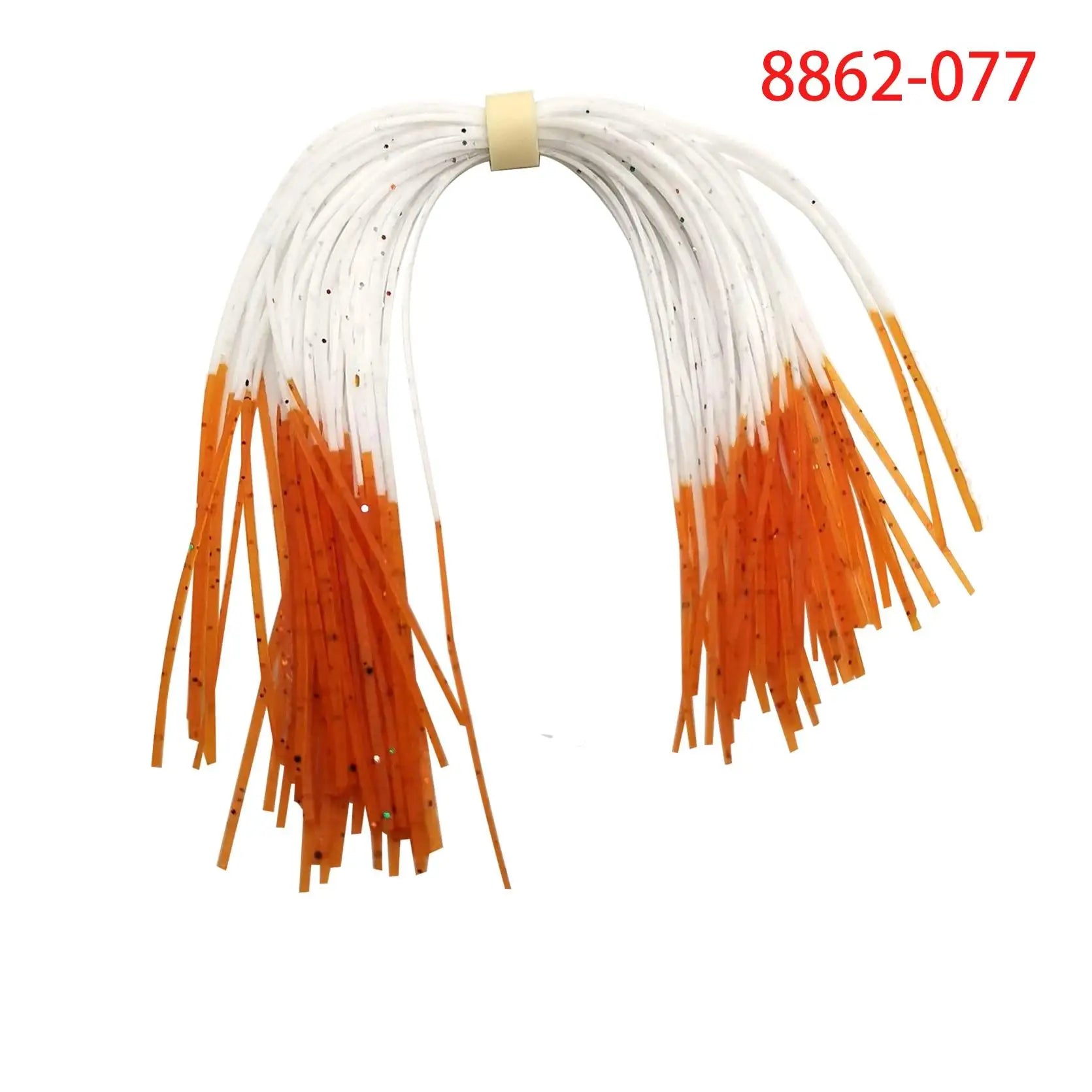 5 pcs/lot 44 Strands Silicone Skirts Umbrella skirts Fishing Accessories Buzzbaits Spinner Buzz Bait