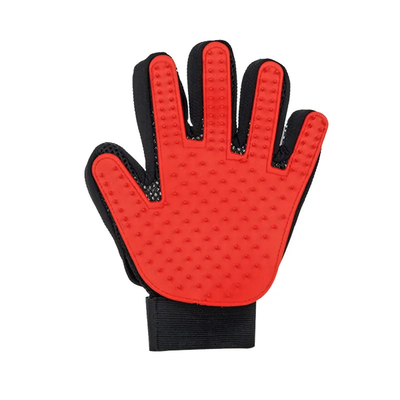 Hot Selling Pet Hair Combing Gloves. Sturdy Durable Hair Removal Cats & Dogs