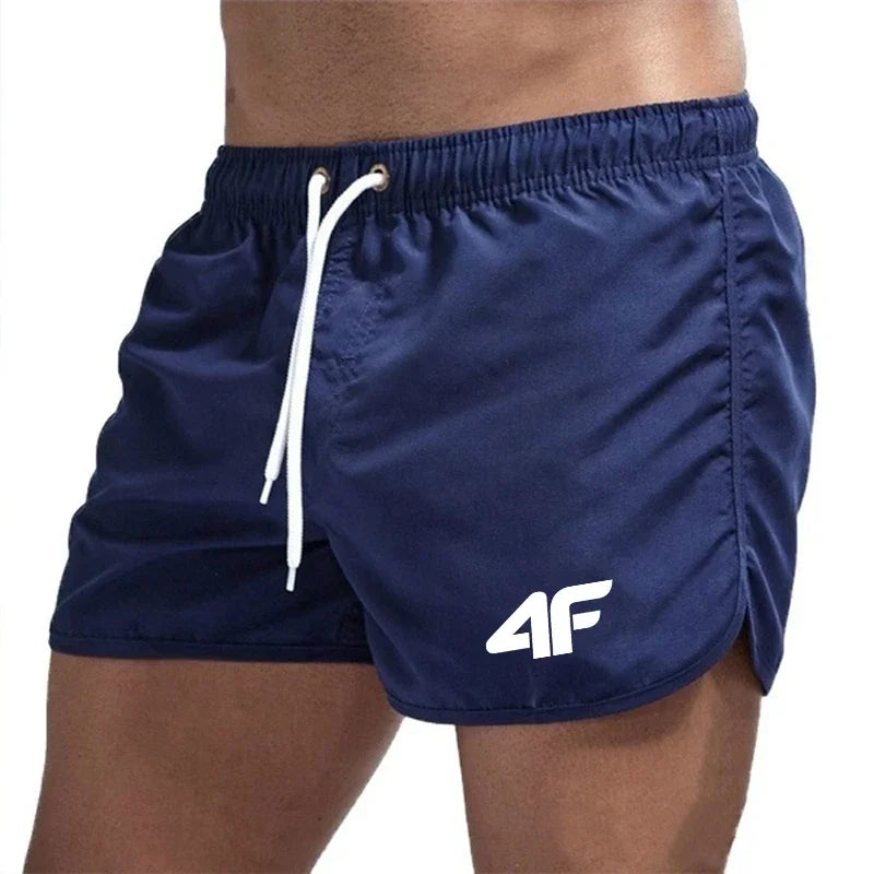 Men's Shorts 2025 Beach Trunks Summer Swim Gym Quick Drying