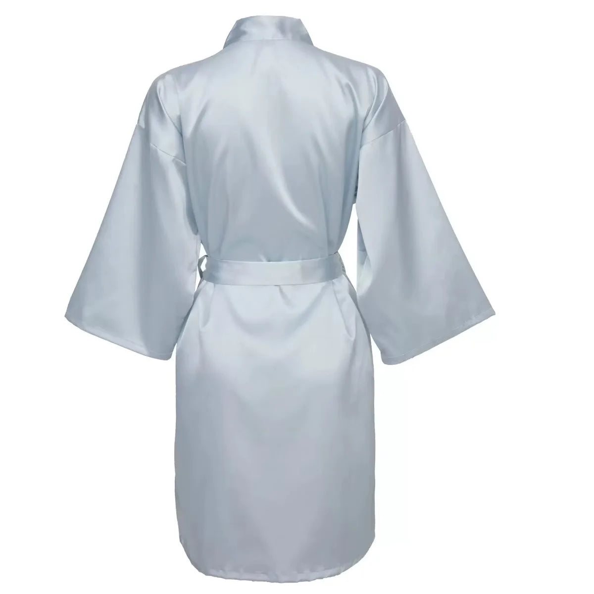 Bridal Satin Custom Bridesmaid Kimono - Personalized Robes