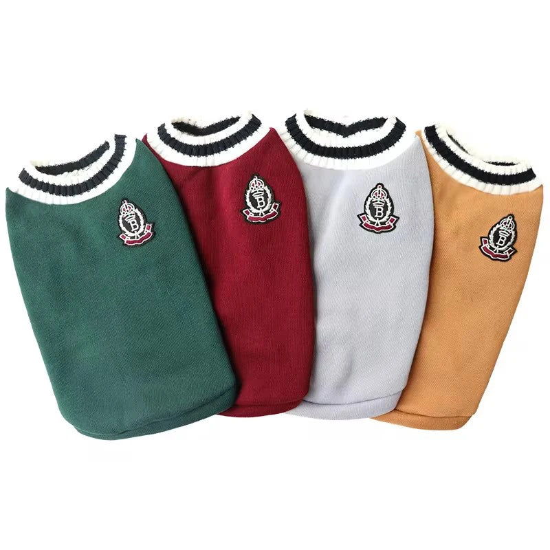 CozyPaws Cat And Dog Christmas Sweater - Warm Polyester