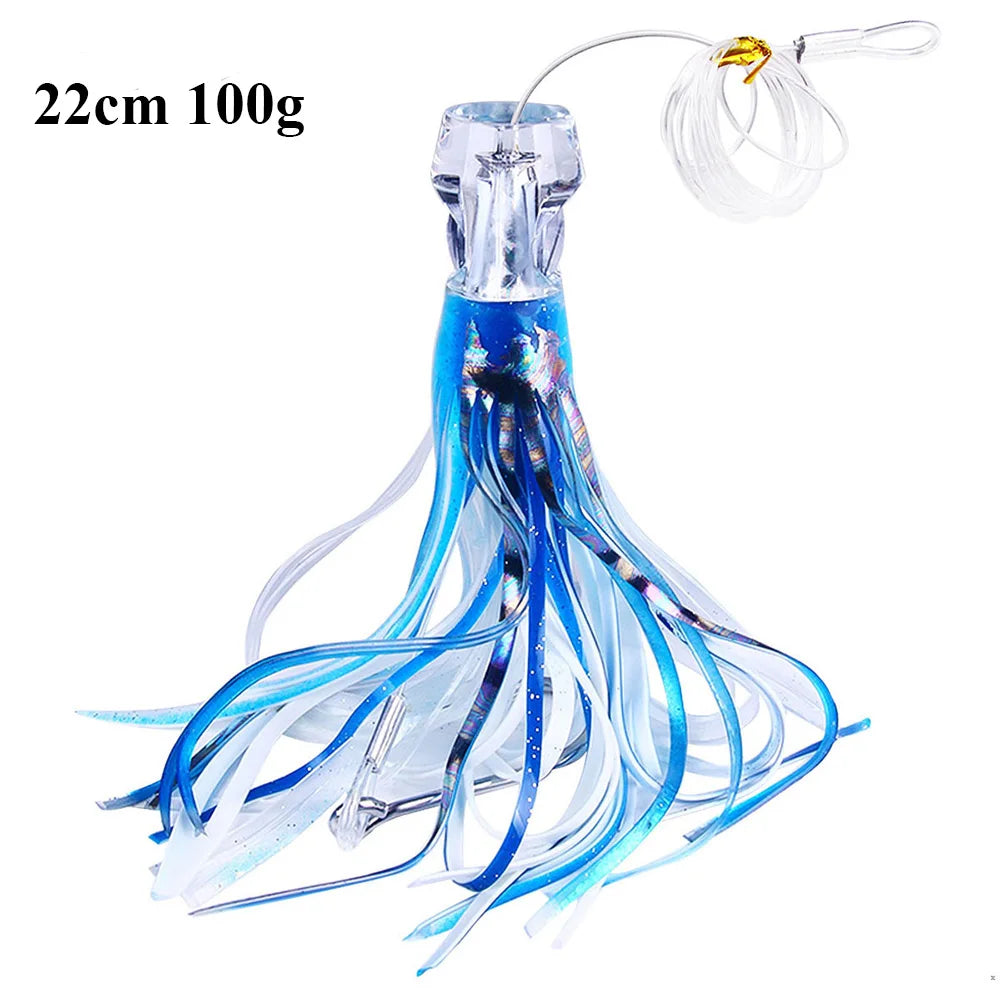 233mm 115g Marlin Lures Offshore DeepSea Boat Fishing Bait Saltwater Trolling Lure Mahi Wahoo Sworldfish Big Game Fishing Tackle