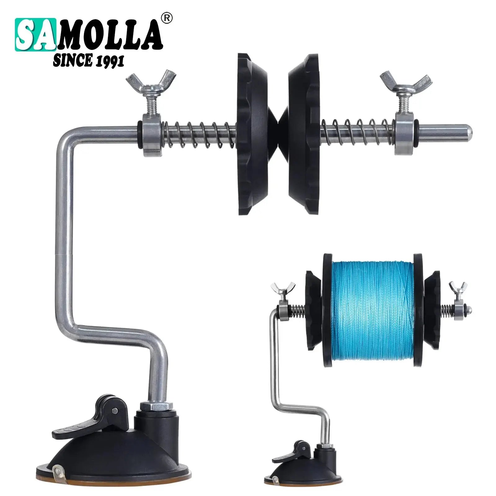 New Fishing Line Spooler for Baitcasting Spinning Reel Portable Fishing Line Winder Machine Reel Spooler Fishing Tackle Tools