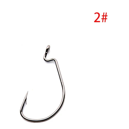 Gamakatsu OFFSET WORM HOOK (Width) Fishing Tee Hooks Sea Assist Hook Triple Treble Hooks Jig Head Fishing Carp Squid Hook