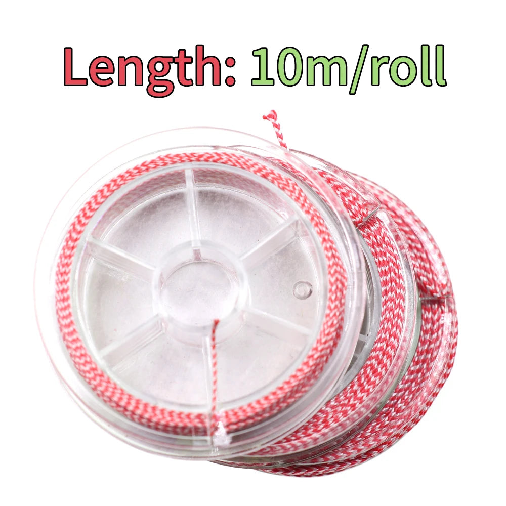 8 Strands PE Braided Assist Hook Trolling Line 70-200LB 10M