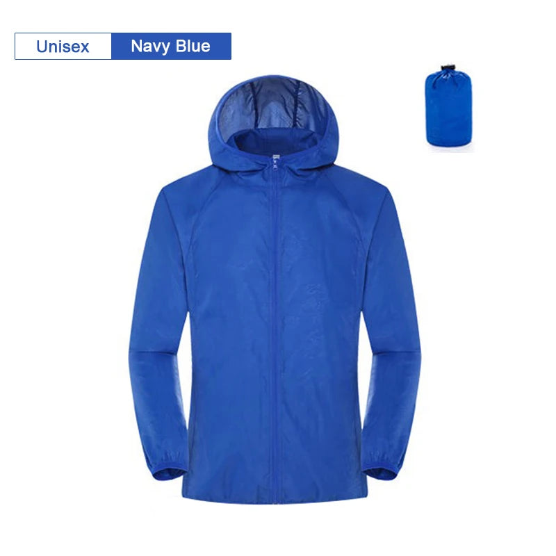 TrailGuard Camping Rain Jacket - Waterproof Quick Dry
