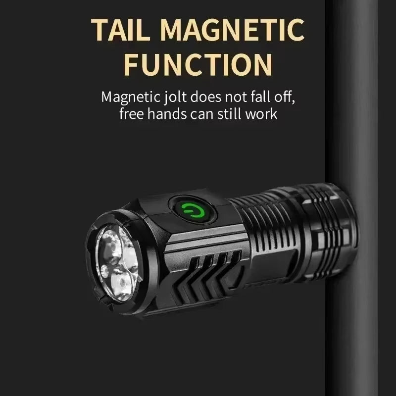 NovaLite Mini Led Flashlight - Usb Rechargeable Torch
