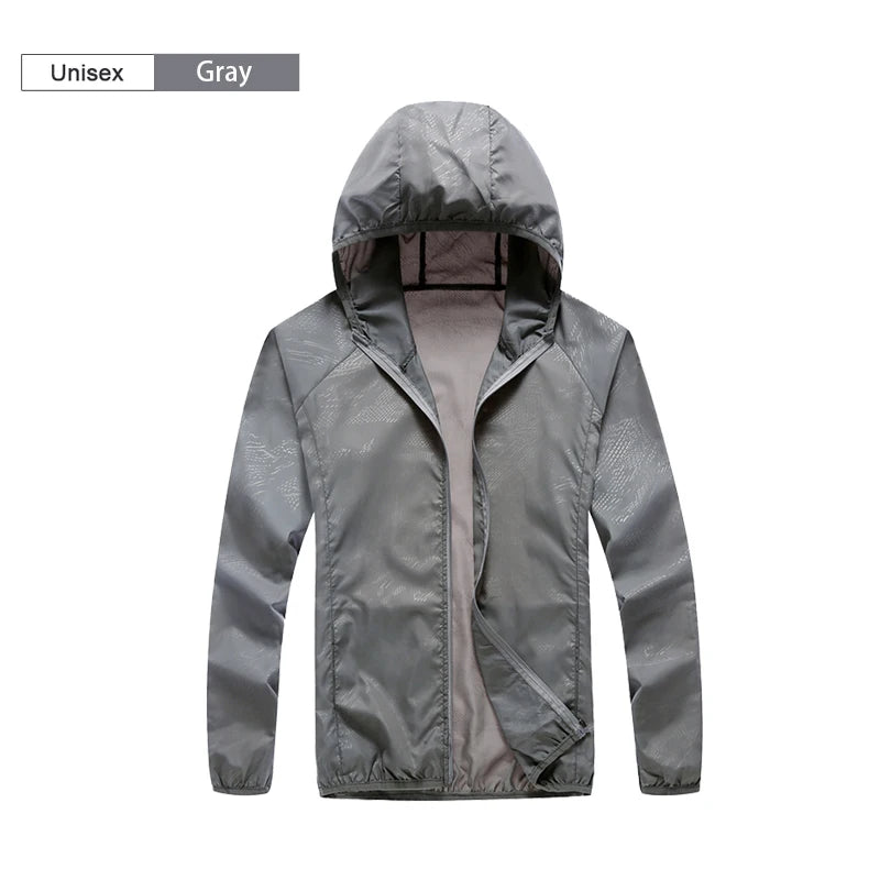 TrailGuard Camping Rain Jacket - Waterproof Quick Dry