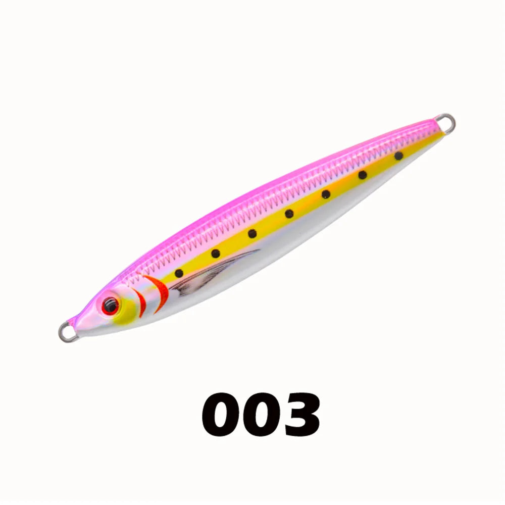 3D Hard Candy Jigs Bluefin Tuna, Yellowfin, Yellowtail, Mahi-Mahi, Wahoo Saltwater Fishing Jig. 30g-150g