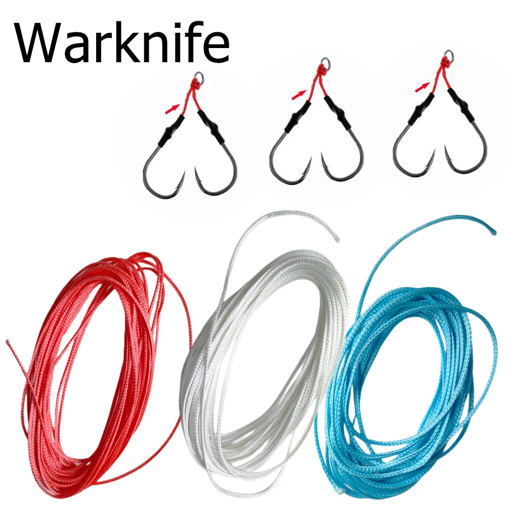 16 Strands PE Braid Fishing Line Super Strong Hollow Core Rigging Rope 150-500lb 10m/lot