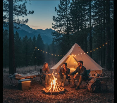 Camping, Hiking, Climbing