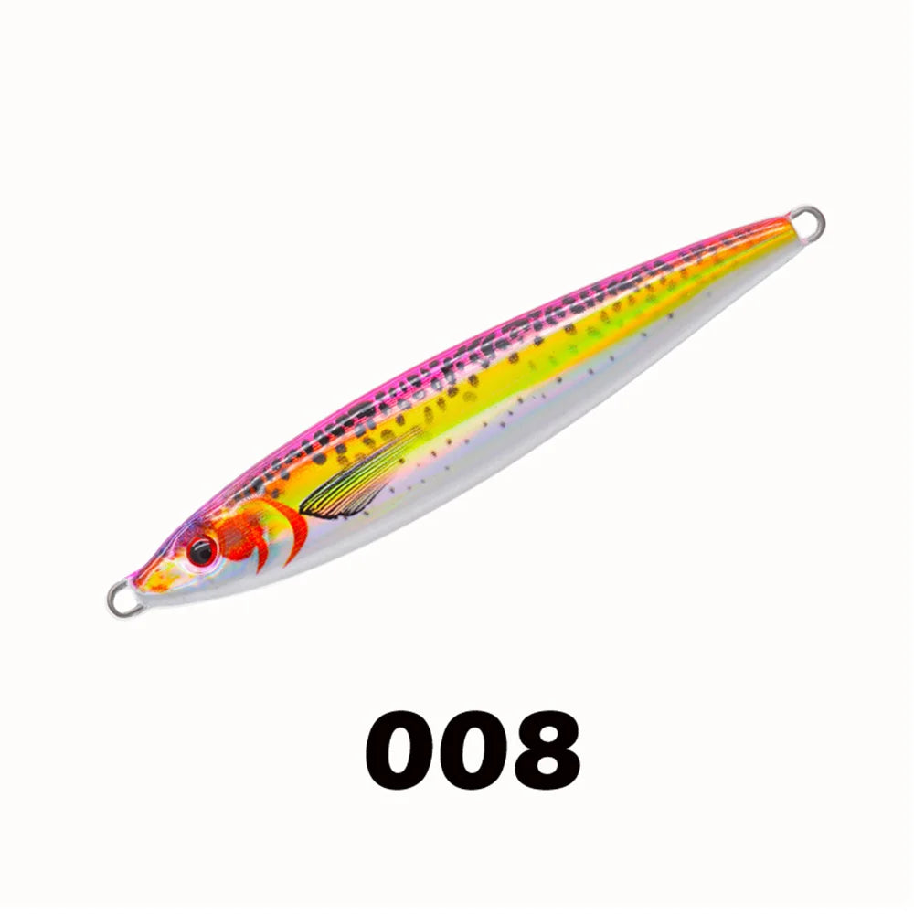 3D Hard Candy Jigs Bluefin Tuna, Yellowfin, Yellowtail, Mahi-Mahi, Wahoo Saltwater Fishing Jig. 30g-150g