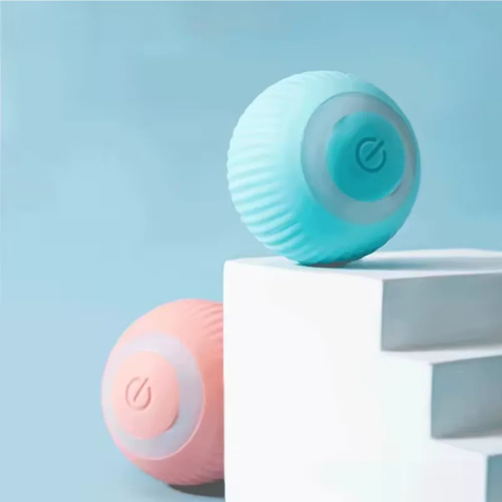 Cat Ball Toys Automatic Rolling Smart Cat Toys Interactive Training Self-moving Toys for Indoor Play