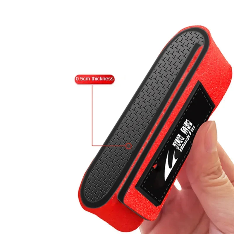 Keep Your Fishing Rod Safe High Elasticity Tape Protective Sleeve for Lure Fishing Rod with Aquarium Design