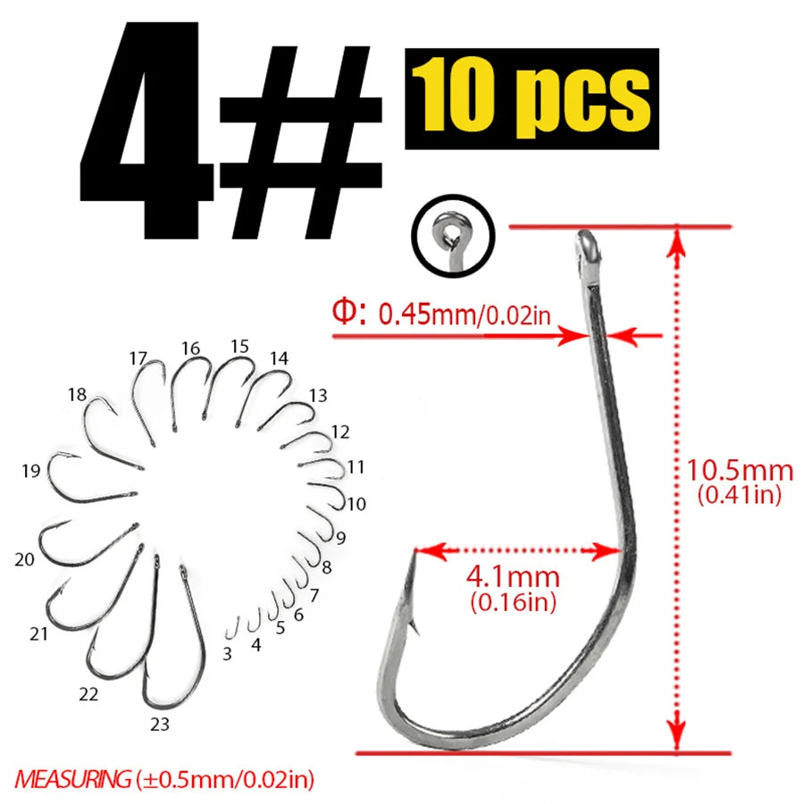 LS-9939 Saltwater Fishing Hooks - Made In Japan Quality