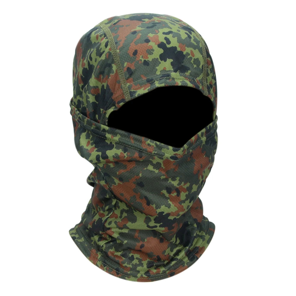 Camouflage Balaclava Full Face Mask Outdoor Sports Hunting Hiking Ski Mask Motorcycle Helmet Inner Cap