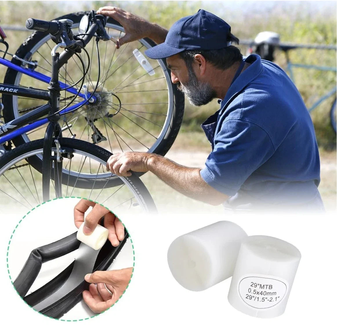 TrailGuard Tire Liner Pro - Puncture Proof Cycling Tape