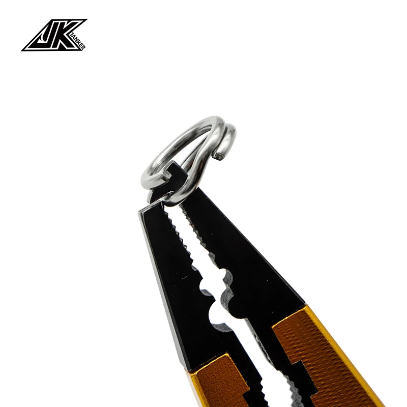 JK 1pack No.3-10/6-14mm HOT Fishing Split Rings For Heavy Duty Fish hook Connector Assist Hooks Sea Fishing Accessories Tackle