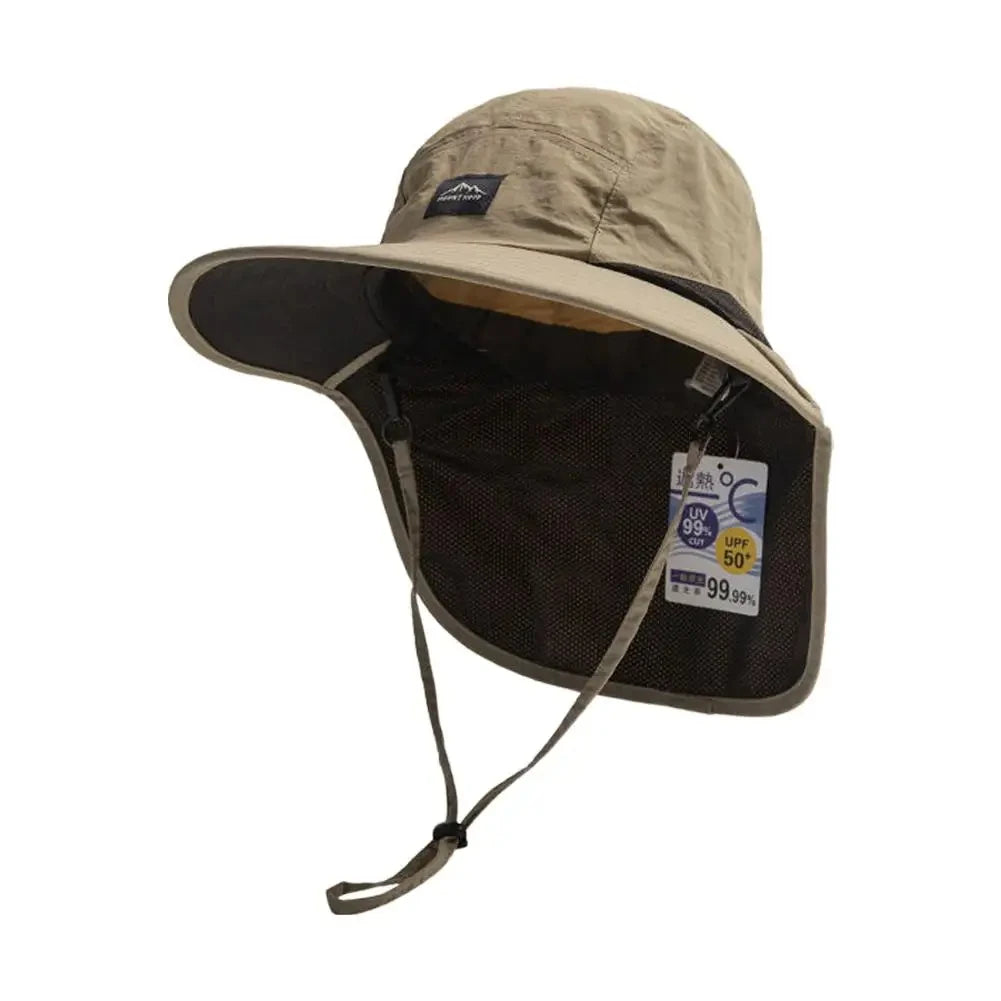 AquaSun Quick-Drying Sun-Proof Cap - UV Protected Airy Mesh
