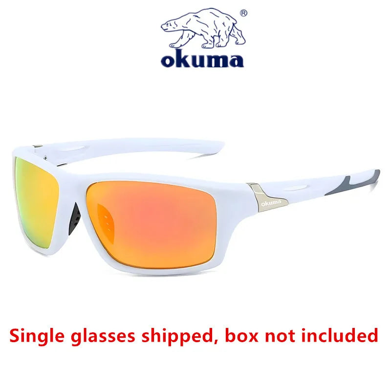 2025 Okuma Polarized Fishing Sunglasses UV400 Protective Bicycle, Driving, Hunting, Outdoor Sports Equipment