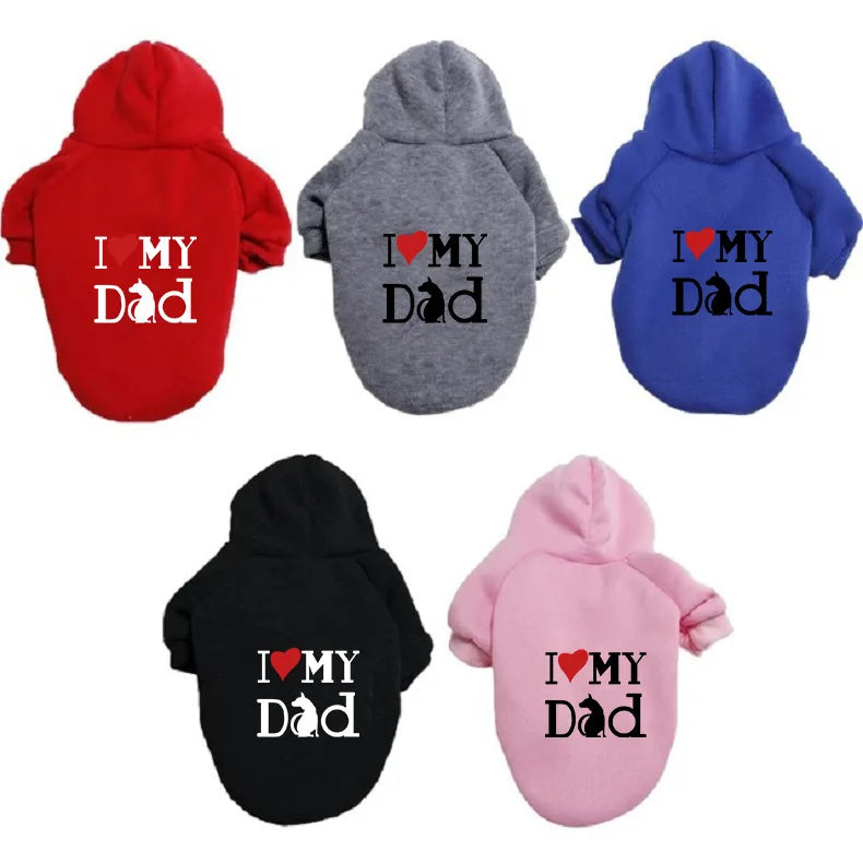 Dog Apparel Clothes Wholesale Cotton Coat Hoodie Pet Jacket Vest Fashion Dog Clothes Clothing For Pet Dog Tracksuit Pyjamas