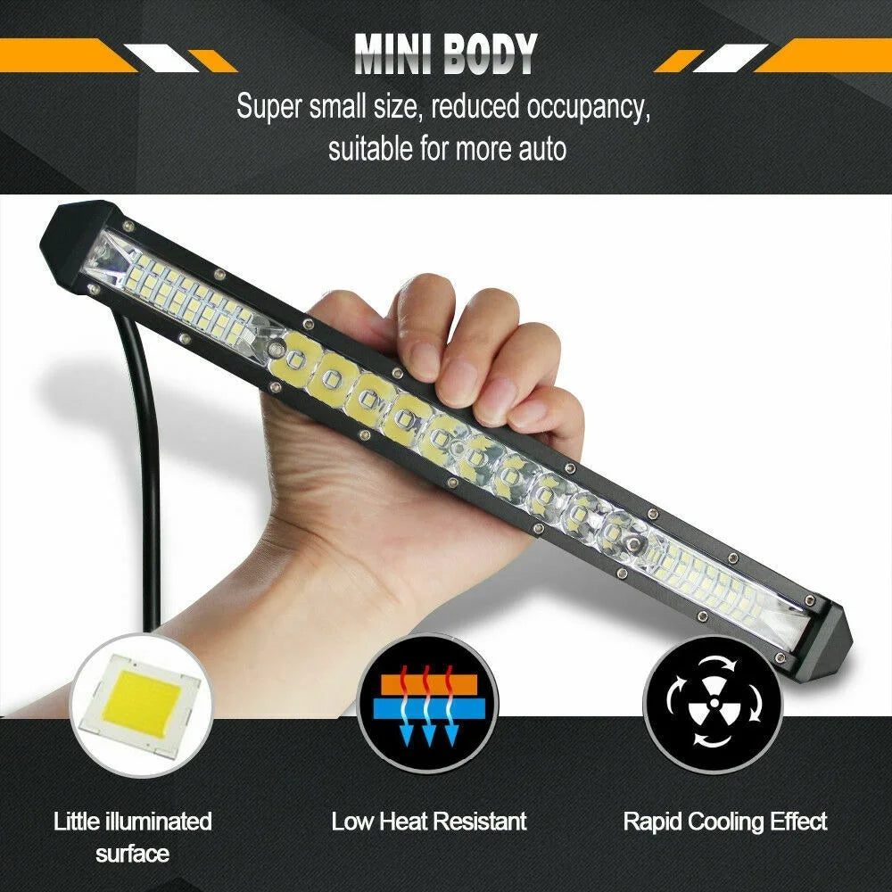 Lada Barra Slim Spot Flood LED Bar - Off Road Ready