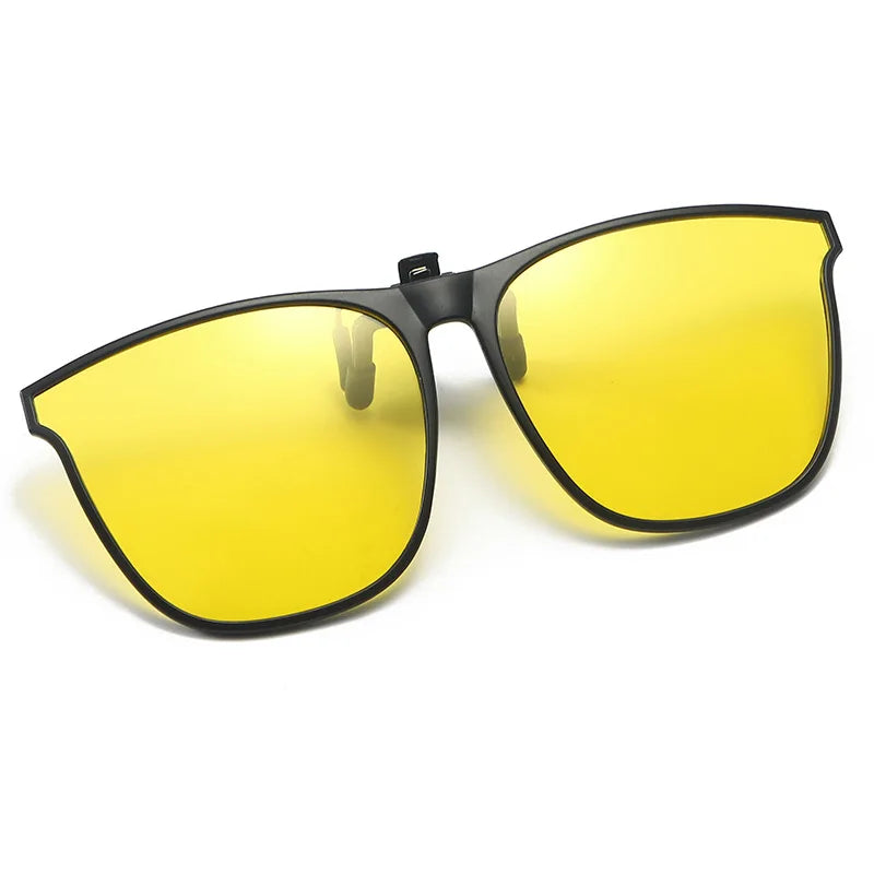 Sunglasses Men/Women Clip On Polarized Anti-Glare Fishing Sun Glasses