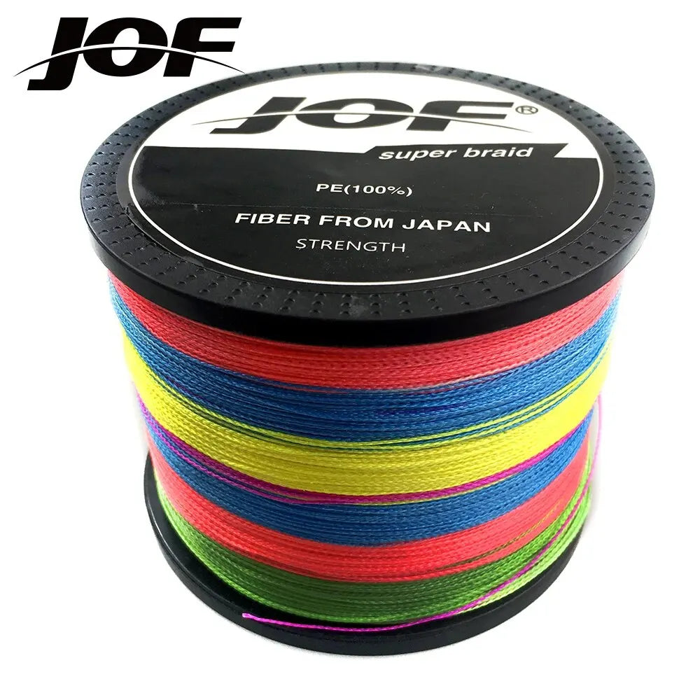 JOF 4 Strands Braided Line - Smooth Strong Durable Carp