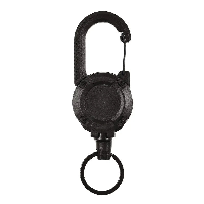 KeyGuard Retractable Wire Rope Keychain - Easy Access