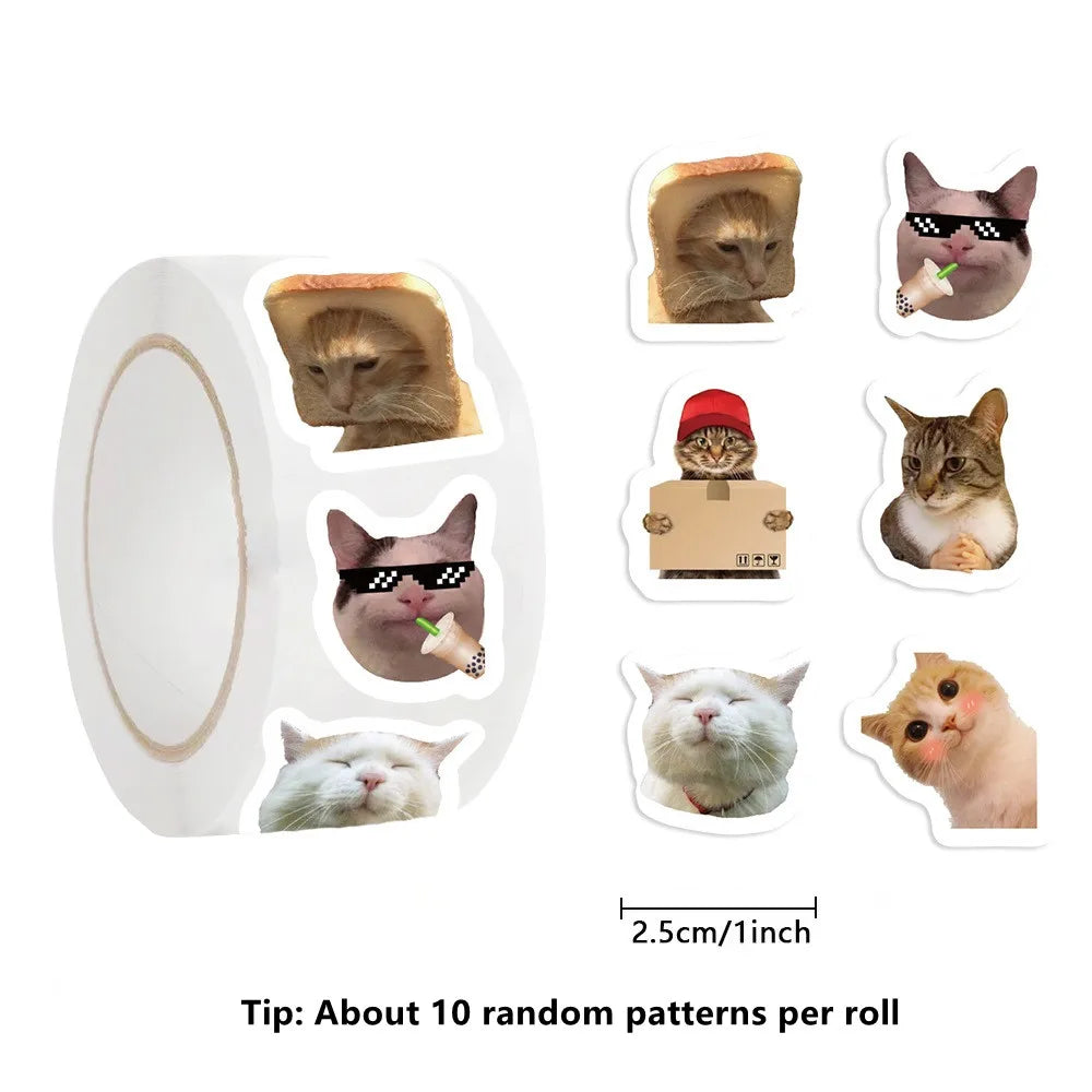 Cartoon Cat Stickers - Reward Stickers Encouragement Sticker For Student Teacher